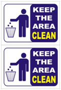 housekeeping related signage